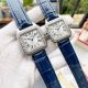 Premium Quality Cartier Santos-Dumont Quartz Watches Ss Diamond-Paved Bezel (6)_th.jpg